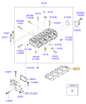 Esquema Microcat Kia: OEM 0K65A-10271B, pieza 22311 seleccionada