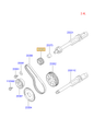 Esquema Microcat Hyundai: OEM 23353-42500, pieza 23353 seleccionada