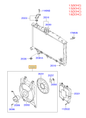 Esquema Microcat Hyundai: OEM 25380-25000, pieza 25380 seleccionada
