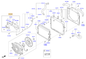 Esquema Microcat Hyundai: OEM 25429-4F100, pieza 25429D seleccionada