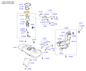 Esquema Microcat Hyundai: OEM 31110-1G000, pieza 31110A seleccionada