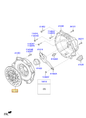 Esquema Microcat Hyundai: OEM 41100-5K100, pieza 41100 seleccionada