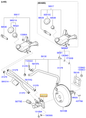 Esquema Microcat Kia: OEM 58510-07000, pieza 58510A seleccionada