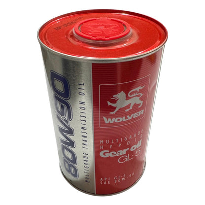 Aceite 80W90 1 Litro Gl5 Wolver Maracars.cl