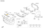 Esquema Microcat Kia: OEM 86350-1W210, pieza 86350 seleccionada