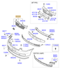 Esquema Microcat Hyundai: OEM 86360-1E010, pieza 86350 seleccionada