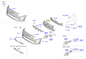 Esquema Microcat Kia: OEM 86531-H9AA0, pieza 86512C seleccionada