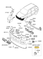 Esquema Microcat Kia: OEM 92202-1F500, pieza 92202A seleccionada