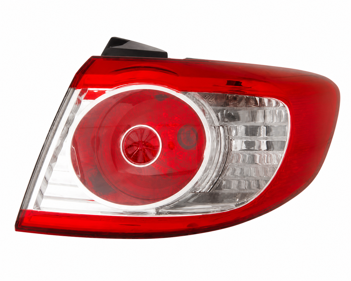 Foco trasero derecho Hyundai Santa Fe 92402-2B520, fondo blanco