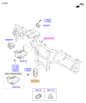 Esquema Microcat Hyundai: OEM 95230-4H100, pieza 95230R seleccionada