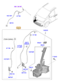 Esquema Microcat Hyundai: OEM 98610-CG000, pieza 98610 seleccionada