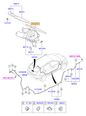 Esquema Microcat Hyundai: OEM 98850-1R000, pieza 9885RR seleccionada