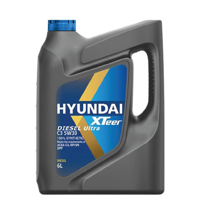 Aceite 5W30 Bidon 6 Litros Hyundai Original