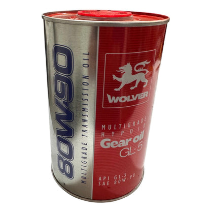 Aceite 80W90 1 Litro Gl5 Wolver Maracars.cl