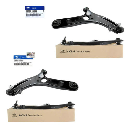 Par De Bandejas Hyundai Accent Rb 1.4 1.6 11-20