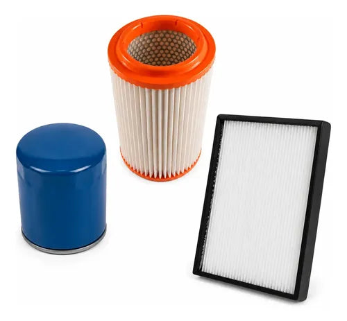 Kit 3 Filtros Kia Frontier 2.5 D4CB 2016-2021