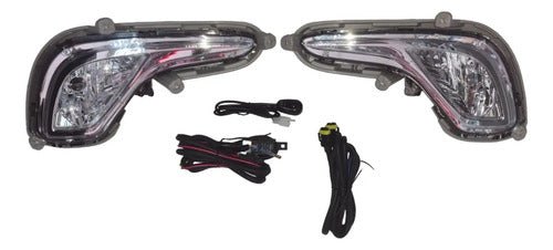 Kit De Neblinero Hyundai Accent Rb L/r Con Instalacion