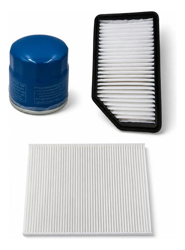 Kit 3 Filtros Hyundai Accent RB 1.4 1.6 2011-2020