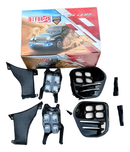 Kit Neblineros Kia Sportage 17-19 Bisel,kit De Instalación