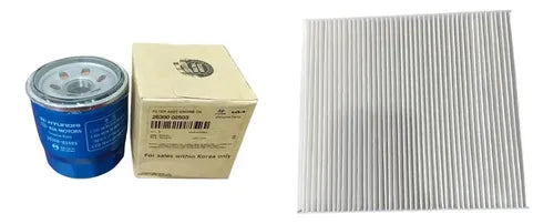 Kit 2 Filtros Polen Para Kia Soluto 1.4 G4LC 2019-2024