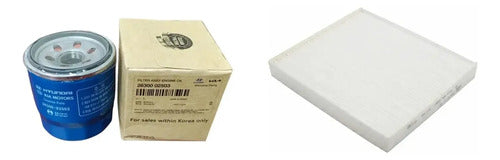 Kit 2 Filtros Polen Para Kia Rio 5 1.4 G4LC 2017-2024