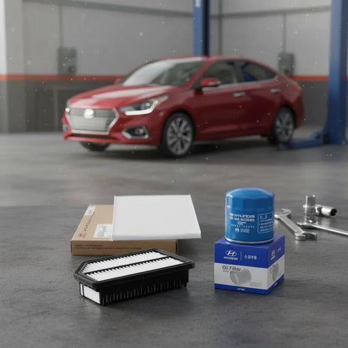 Pack De Filtros Para Hyundai Accent 1.4 2012-2018
