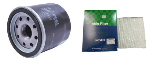 Kit 2 Filtros Polen Para Kia Sportage QL 2.0 G4NA 2016-2021