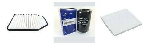 Kit Filtros Aire Petróleo y Polen Hyundai Santa Fe 2013-2018