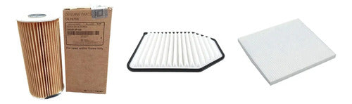 Kit Filtros Aceite Aire y Polen Hyundai Santa Fe 2013-2018