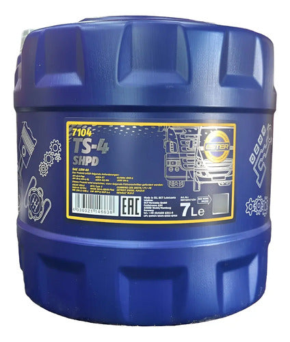 Aceite 15w40 7 Litros Mannol