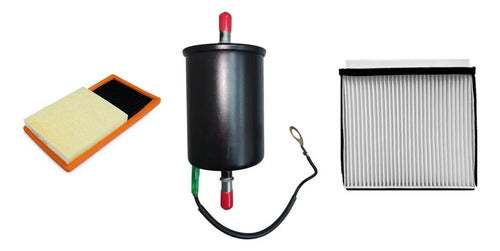 Kit Filtros Aire Bencina y Polen MG3 2012-2019