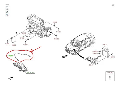 C07/39210-03050 MOTOR(G4LC/G3LA/G4LA) - imagen Mercado Libre 6