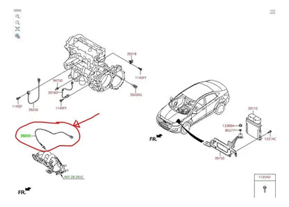 C07/39210-03050 MOTOR(G4LC/G3LA/G4LA) - imagen Mercado Libre 6