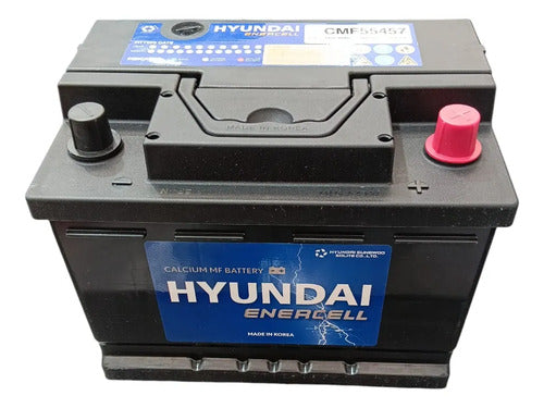 Bateria 55 Amp. Positivo Rh, Hyundai  Borne Grueso  500 Cca Derecho