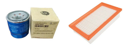 Kit 2 Filtros Aire Para Kia Rio 5 1.4 G4LC 2017-2024