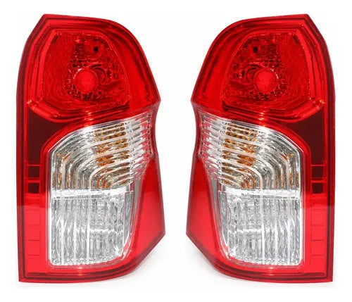 Par Focos Traseros Ssangyong New Actyon 2012-2020 Rojo