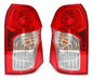 Par Focos Traseros Ssangyong New Actyon 2012-2020 Rojo