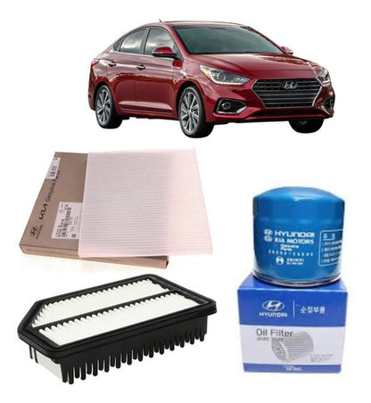Pack De Filtros Para Hyundai Accent 1.4 2012-2018
