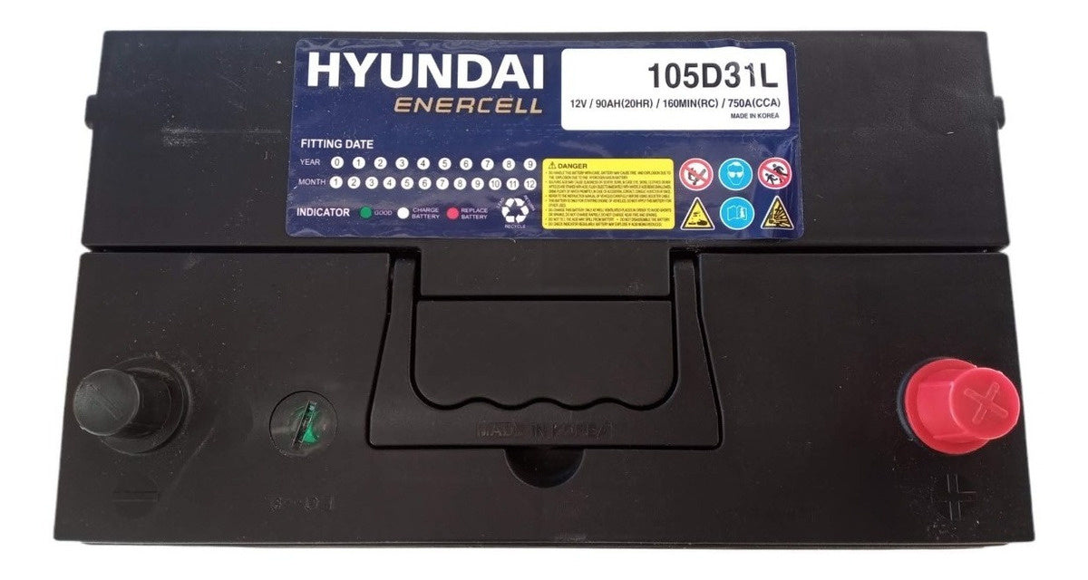 Bateria 90 Amp + Rh Hyundai Baja 720 Cca CMF59042 Maracars.cl