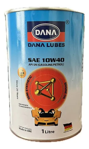 Aceite 10W40 1 Litro Api Semi Synt Dana Lata 702137 Maracars.cl