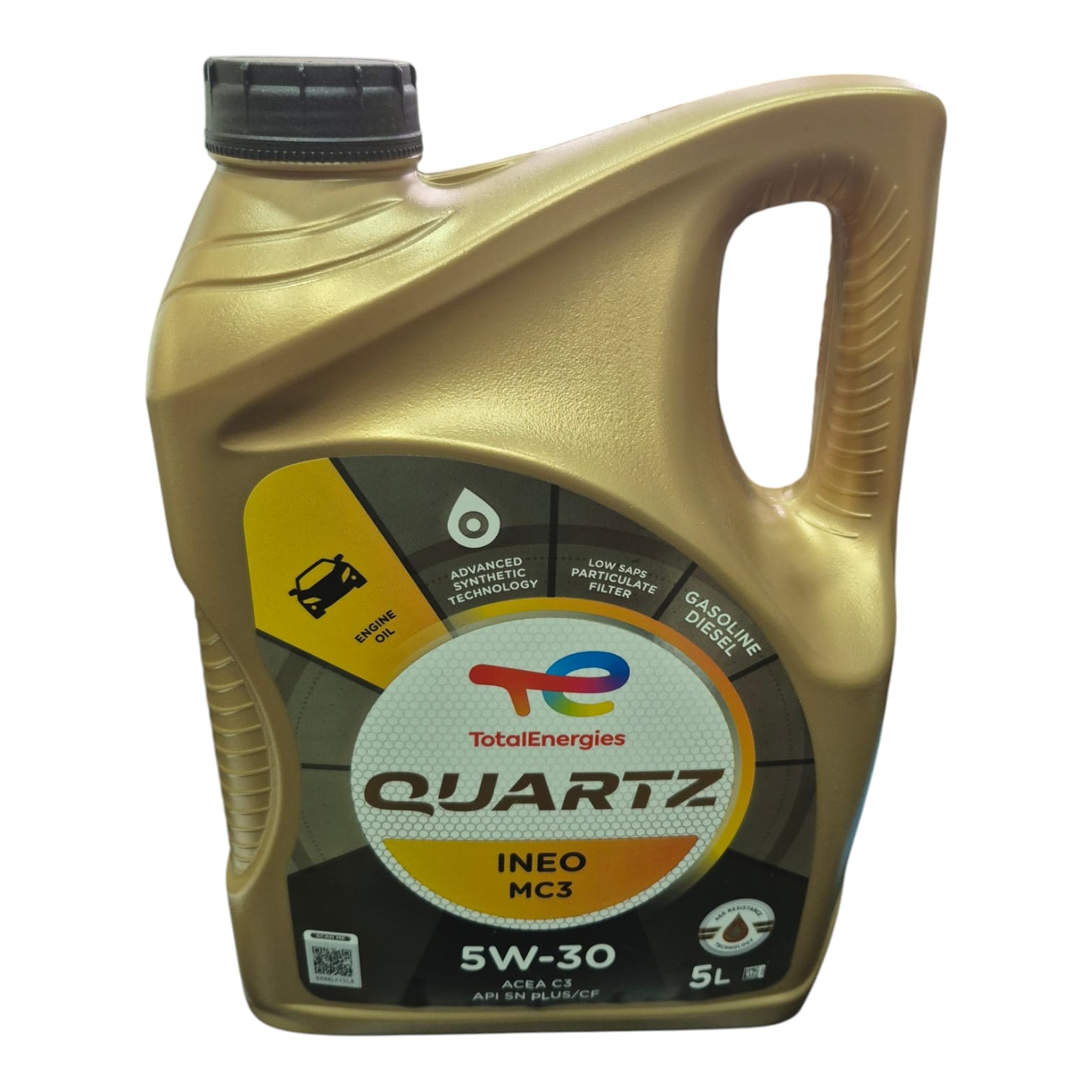 ACEITE 5W30 BIDON 5 LITROS TOTAL FULL SINT BENCINERO Y PETROLERO Maracars.cl
