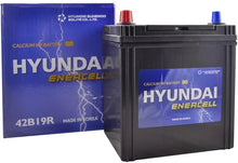 Batería Hyundai 38 Ah 360 CCA 42B19R positivo izquierdo