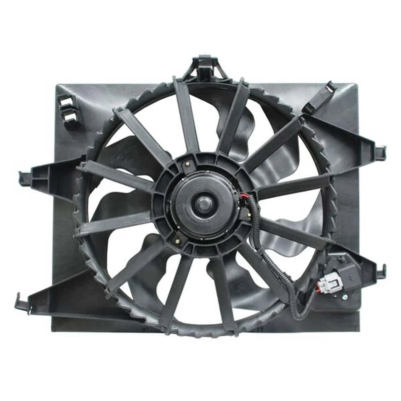 Electroventilador Hyundai Grand i10 25380-B4100 / 25380-B4000 fondo blanco