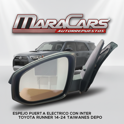 ESPEJO PUERTA ELECTRICO CON INTER TOYOTA RUNNER 14-24 TAIWANES DEPO Maracars.cl