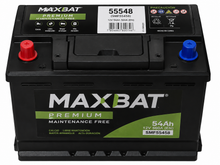 Batería Maxbat 54 Ah SMF55458 positivo izquierdo