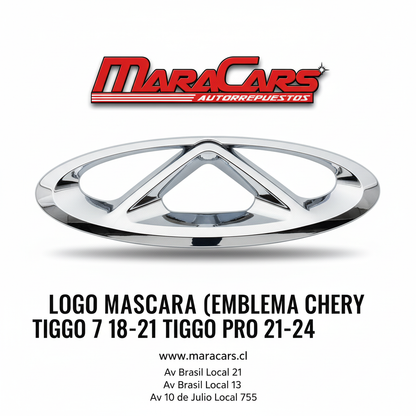 Logo Mascara (Emblema Chery Tiggo 7 18-21 Tiggo Pro 21-24