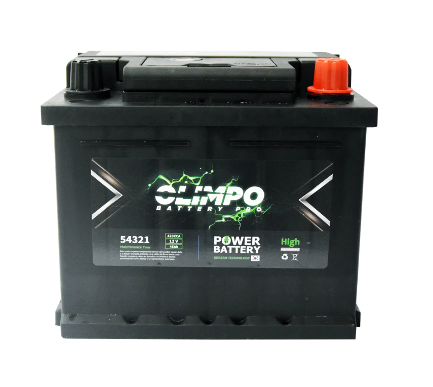 Batería Olimpo 54321 45 Ah 420 CCA positivo derecho