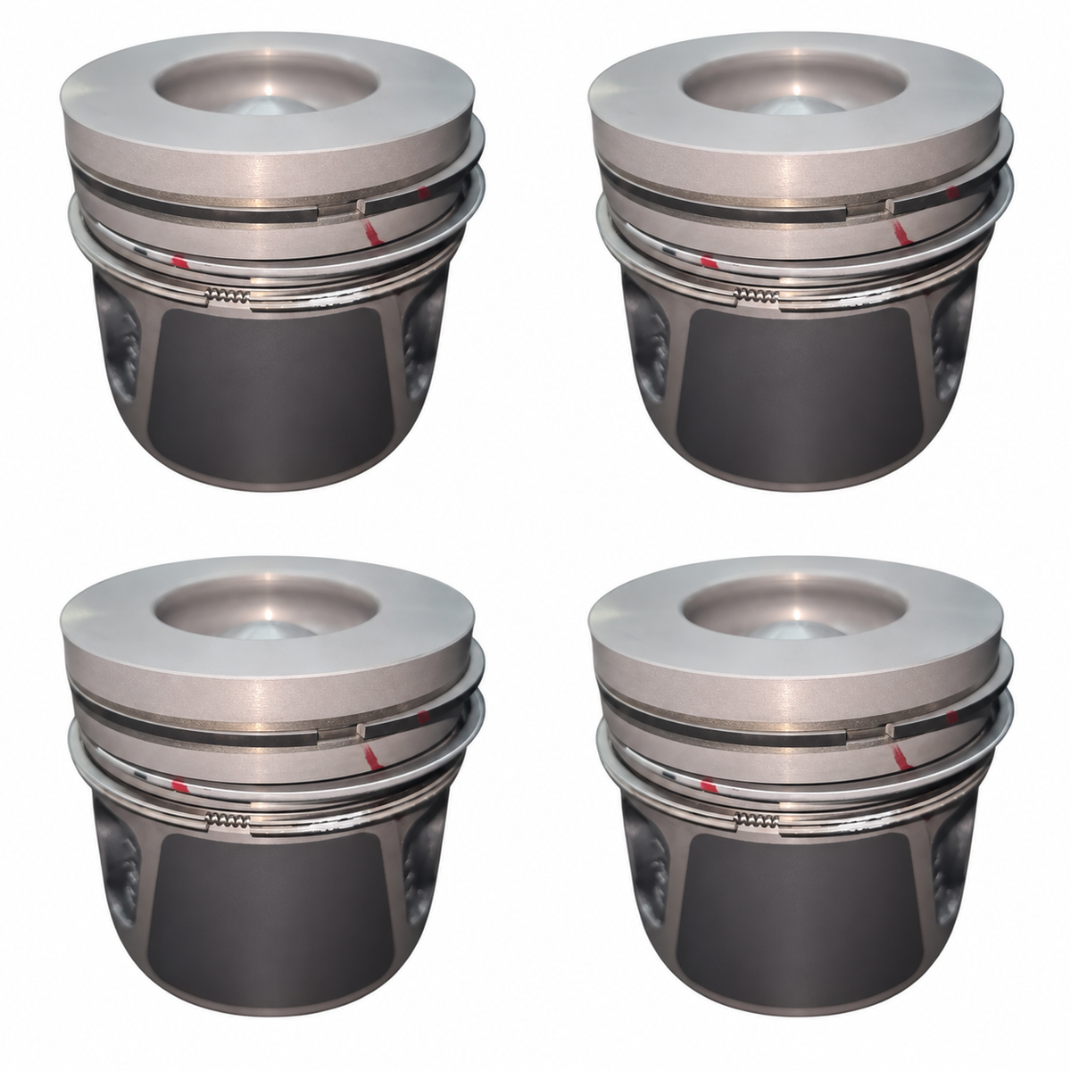 Juego 4 Pistones Con Anillos SsangYong Originales