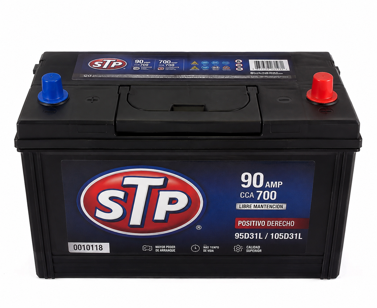 Batería STP 90 Ah 700 CCA positivo derecho