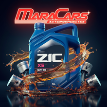ACEITE 5W30 ZIC 5 LITROS  X5 Maracars.cl